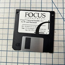 FOCUS TView Universal Installer Software PC Macintosh 3.5