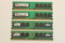 KINGSTON KVR533D2N4/512 512MB DIMM MEMORY RAM QTY 4 WITH WARRANTY picture