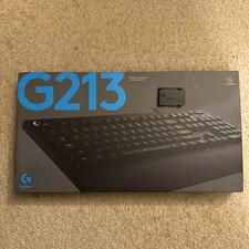 Logitech G213 Prodigy Wired RGB Gaming Keyboard - Black picture