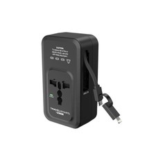 Conair Universal Travel Adapter All-in-One 4 Outlets USB-C Worldwide Plug picture