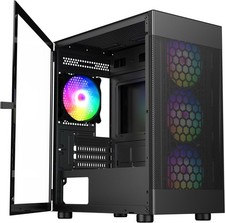 Gaming Computer Affordable PC Cheap Desktop Budget For Gaming Ryzen SSD RGB Fast picture