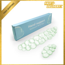 Gel Cloud Wrist Rest for Keyboard and Mouse, Ergonomic Support, Office Gaming picture