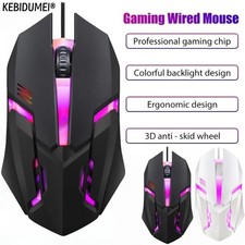 Computer Mouse Gamer Gaming Mouse USB Wired Game Mause 5500 DPI Silent Mice picture