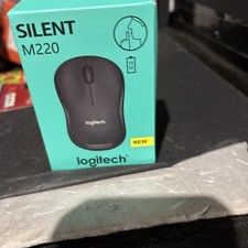 Logitech M220 Wireless Ambidextrous Mouse - Graphite (910-006127) picture