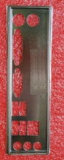 OEM I/O Shield For Biostar B85MG Motherboard Backplate IO picture