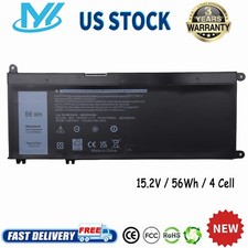✅33YDH Battery For Dell Latitude 3380 3480 3490 3580 3590 Inspiron 7577 7586 picture