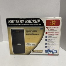 Tripp Lite Battery Backup 750Usb Ups Smart 750Va 450W Usb 120V 6Out picture