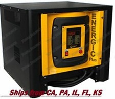 FORKLIFT BATTERY CHARGER 36 VOLTS SINGLE PHASE DIGITAL 36V 160 AMP 765 - 880 AH picture