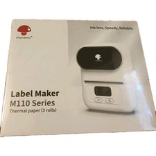 Phomemo M110 Direct Thermal Portable Label Maker Bluetooth Mobile Printer NEW picture