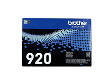 Brother TN920 Genuine Black Toner Cartridge OEM New Sealed picture