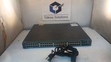 Cisco Catalyst WS-C2960X-48FPS-L 48-Port PoE+ Switch *WORKING* *READ* picture