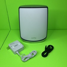 NETGEAR Orbi Router RBR850 AX6000 Mesh WiFi w/ Cords - SAME DAY SHIP - WARRANTY picture