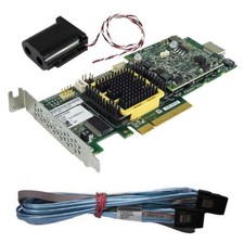Adaptec ASR-5405Z SAS/SATA RAID Controller + BBU ZMM-100CC + Cable #1 Low Pro... picture
