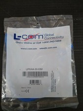 New, L-Com, UPMAA-30-03M, USB 3.0 Type A Female Bulkhead/Type A Male, 0.3m picture