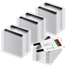 200 Pcs Magnetic Label Holder 5.5x3.5in Clear picture