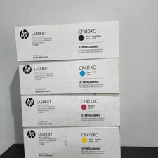 HP CF410XC CF411XC CF413XC CF412XC TONER Cartridge Lot of 4 picture