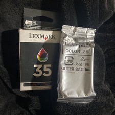 New Genuine Lexmark 35 Ink Cartridge Z Series Z1410 Z816 X Series X6350 X8350 picture