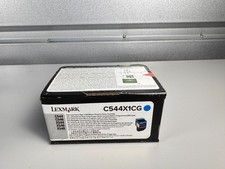 Lexmark C544X1CG Cyan Extra High Yield Toner Cartridge OEM New picture