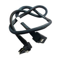 2PCS Mini SAS Cable for Intel Right Angle Mini SFF-8087 to SFF-8087 G36363-002 picture