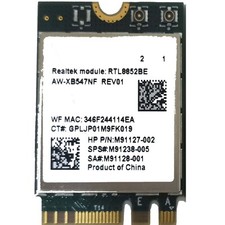 Realtek RTL8852BE NGFF M.2 2230 Wi-Fi 6 Card AX1800Mbps 2.4G/5GHz Bluetooth 5.0 picture