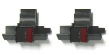 Black Red Calculator Ink Cartridge Compatible with Casio Canon Sharp Models picture
