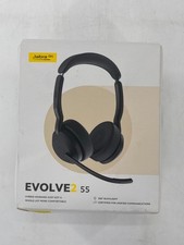 Jabra Evolve2 55 Wireless Bluetooth Stereo Headset Noise Canceling 25599-989-999 picture