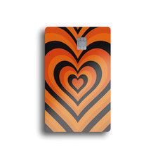 Halloween Heartbeat Card Skin picture