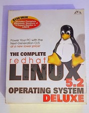 Vintage Red Hat Linux 5.2 Operating System Deluxe NEW Factory Sealed  picture