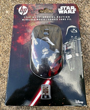 HP Star Wars Special Edition Wireless USB Optical Mouse 1200 DPI 3-Button Black picture