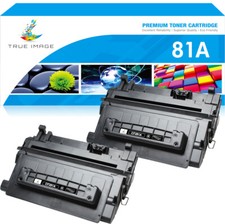 2 Pack CF281A Black Toner Compatible For HP 81A LaserJet Enterprise M605n M606x picture