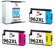 3Pack Compatible HP 962XL Color Ink Cartridges for OfficeJet Pro 9015e 9018 9020 picture