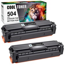 Compatible for Samsung CLT-K504S 504S Toner SL-C1860FW SL-C1810W CLX4195FW Lot picture
