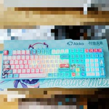 Akko Hatsune Miku Mechanical Gaming Keyboard Rgb Led Wireless Pbt picture