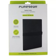 PureGear Universal Tablet Folio for 9-10 in. Tablets - Black picture