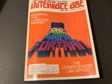 INTERFACE AGE MAGAZINE VINTAGE JUNE 1981 RARE LAST ONE  picture