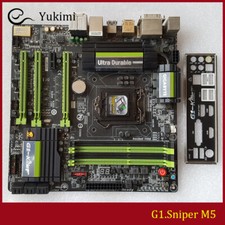 FOR GIGABYTE G1.Sniper M5 LGA 1150 HDMI 32GB DVI Micro ATX Motherboard Test OK picture