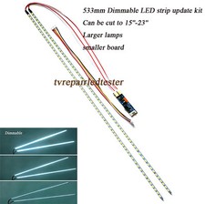 10pcs Universal LED Backlight Strips,For LCD Monitor Cut to 15-23''Dimmable picture