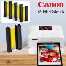 (No Paper) Ink Cartridge for Canon KP-108IN Color Ink Cassette 4x6 Photo Ink lot picture
