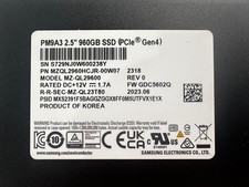 Samsung PM9A3 960GB U.2 PCIE GEN4 NVMe SSD Drive MZ-QL296000 GEN4 PCIE NEW✅❤️️✅ picture