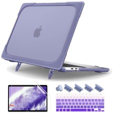 Matte Translucent Hard Shell MacBook Air Case - Lavender picture