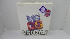 Microsoft MS DOS 6.22 Upgrade Vintage Computer Software Program New Open Box picture