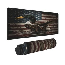 Duck Hunting USA Flag 1 Pad, Large Extended Base Office Desk Mat Mice Pad 31.... picture