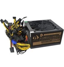 HVVH High Power 24 Pin Miner/PC GPU ATX Fully Modular 1600W Power Supply Supp... picture