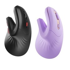 High Precision Ergonomic 2.4G & BT Wireless Vertical Mouse for Computer / Laptop picture