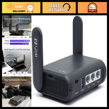 Portable Wi-Fi 6 Travel Router, VPN Pocket Internet Router for RV, Cruise, Plane picture