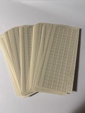 Lot 100 Vintage Computer Punch Cards picture