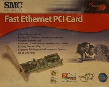 SMC Networks Fast Ethernet 10/100 PCI Card SMC1244TX picture