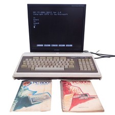 NEC PC-8001 Vintage Personal Computer Boots Keyboard Sound Tested Screw Missing picture