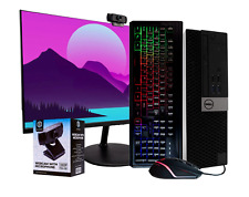 Custom Dell Starter Gaming Desktop Computer Up To 16GB RAM 500GB SSD 2GB i5 PC picture