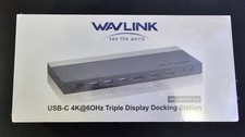 WAVLINK WL-UMD05 Pro USB-C 4K @ 60hz Triple Display Docking Station - NEW picture
